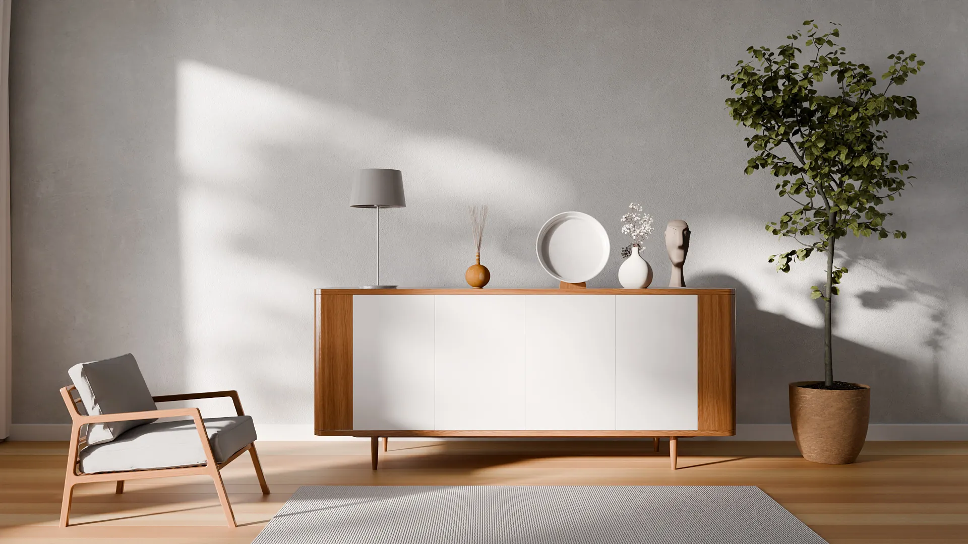 Cabinet & Living Room Props - 3D asset pack for Unreal Engine 5 and Blender